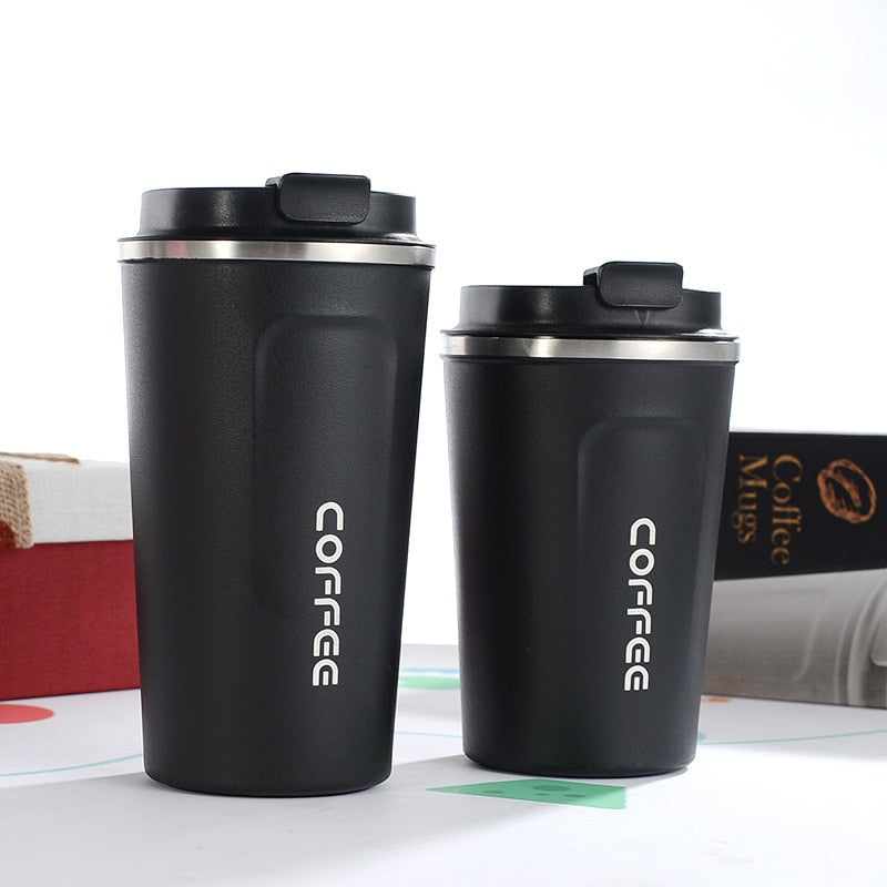 Double Stainless Steel Coffee Mug