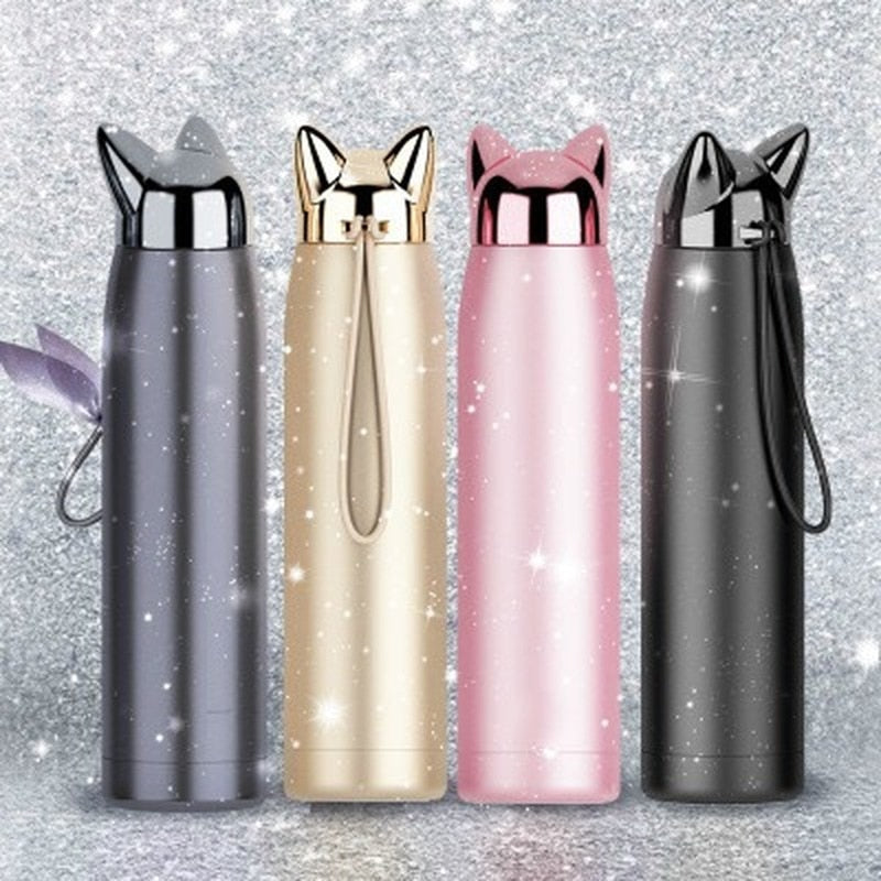 Water Bottle Double Wall Thermos Stainless Steel