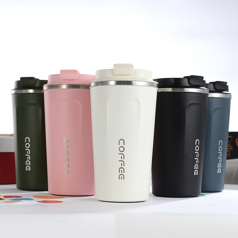 Portable Stainless Steel Coffee Thermos Mug